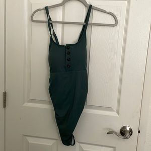 Green Maternity Swimsuit